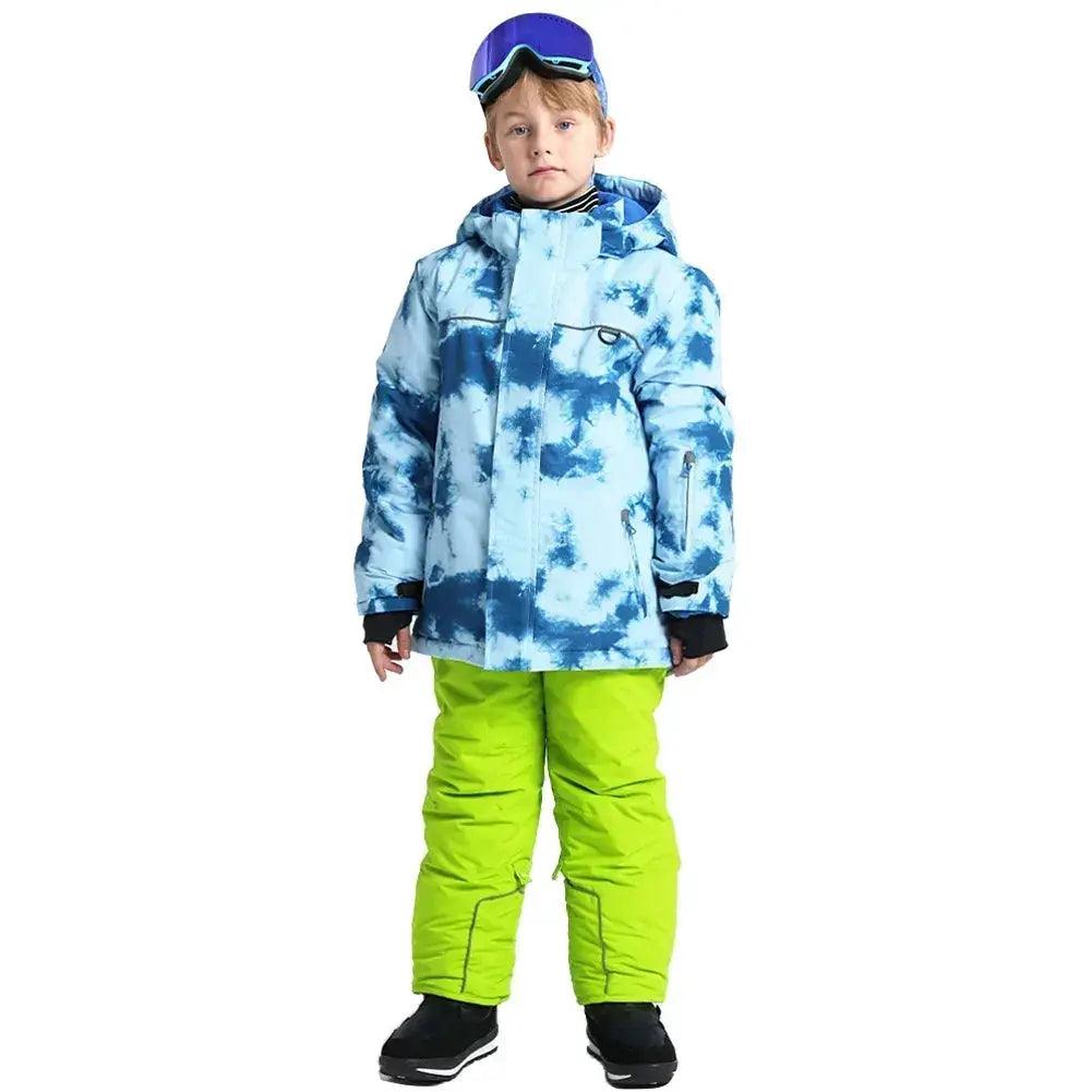  Waterproof Kids Snow Jacket Hooded Warm Winter Coat -  ToylandEU™
