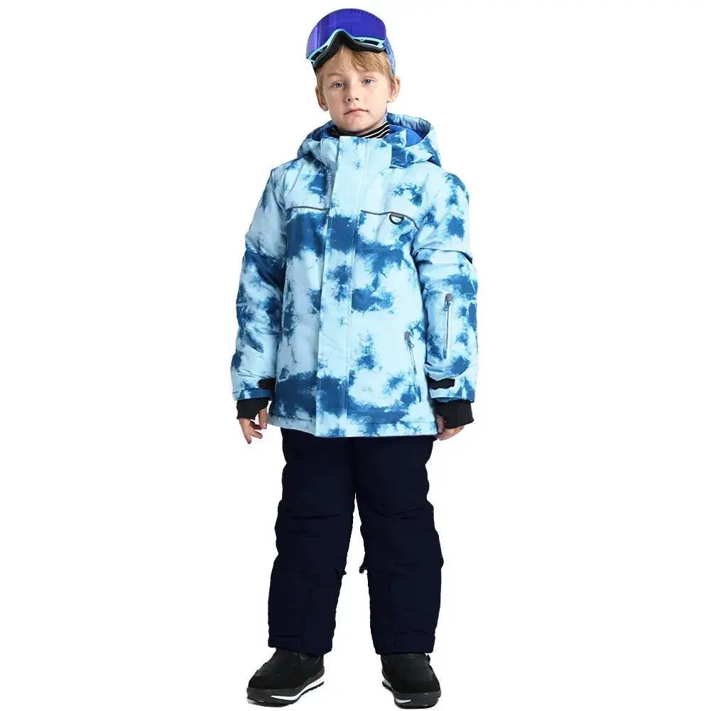  Waterproof Kids Snow Jacket Hooded Warm Winter Coat -  ToylandEU™