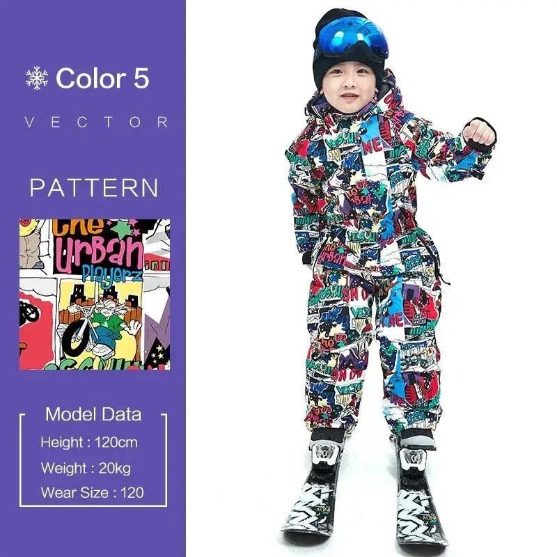  Kids Waterproof Winter Ski Jacket With Taped Seams -  ToylandEU™
