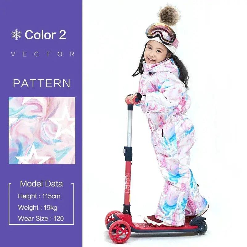  Kids Waterproof Winter Ski Jacket With Taped Seams -  ToylandEU™