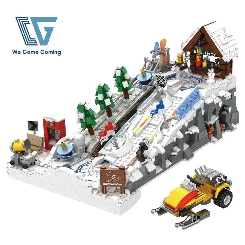  Ski Resort Building Blocks Set Lego Compatible 2200 Pieces -  ToylandEU™