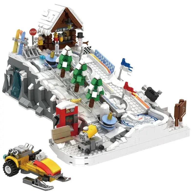  Ski Resort Building Blocks Set Lego Compatible 2200 Pieces -  ToylandEU™