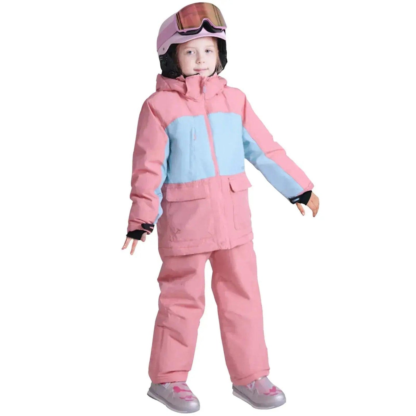  Kids Ski Suit Waterproof Warm Snow Gear For Winter -  ToylandEU™