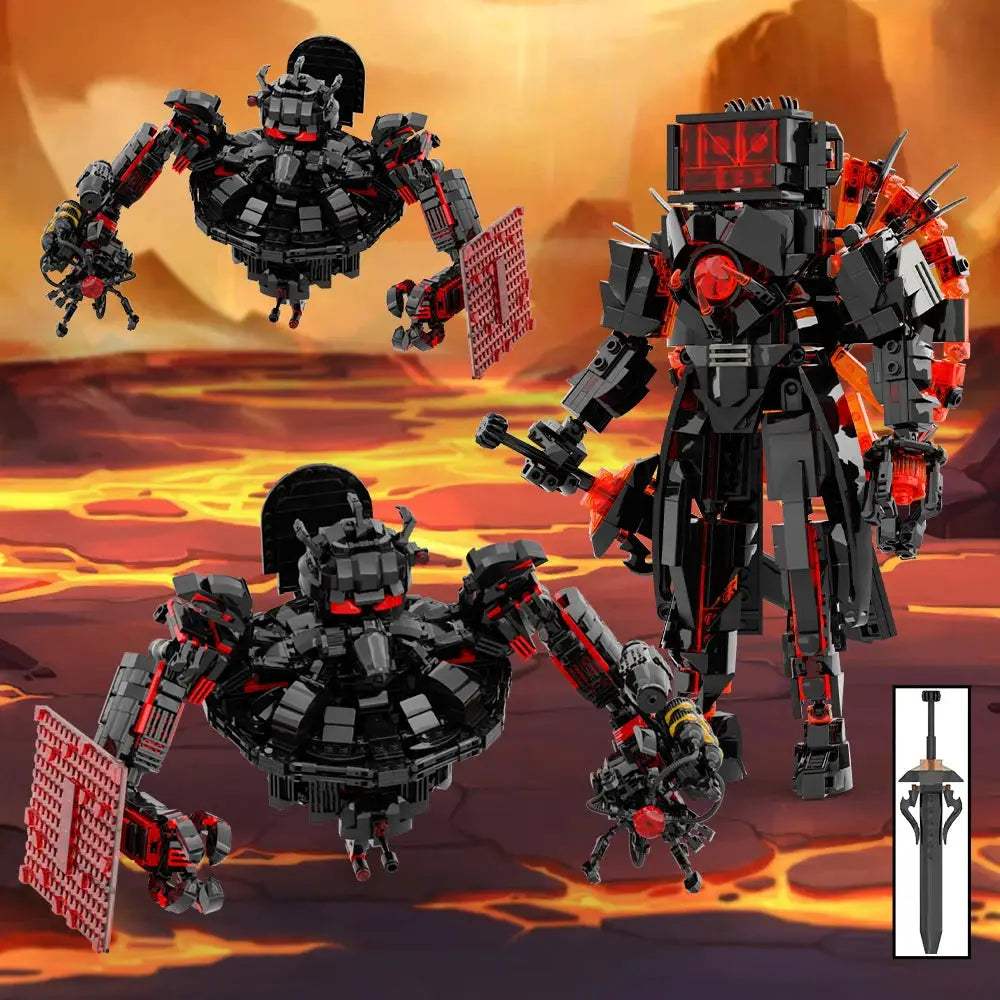  Skibidi Cameraman Building Blocks Set LEGO Compatible -  ToylandEU™