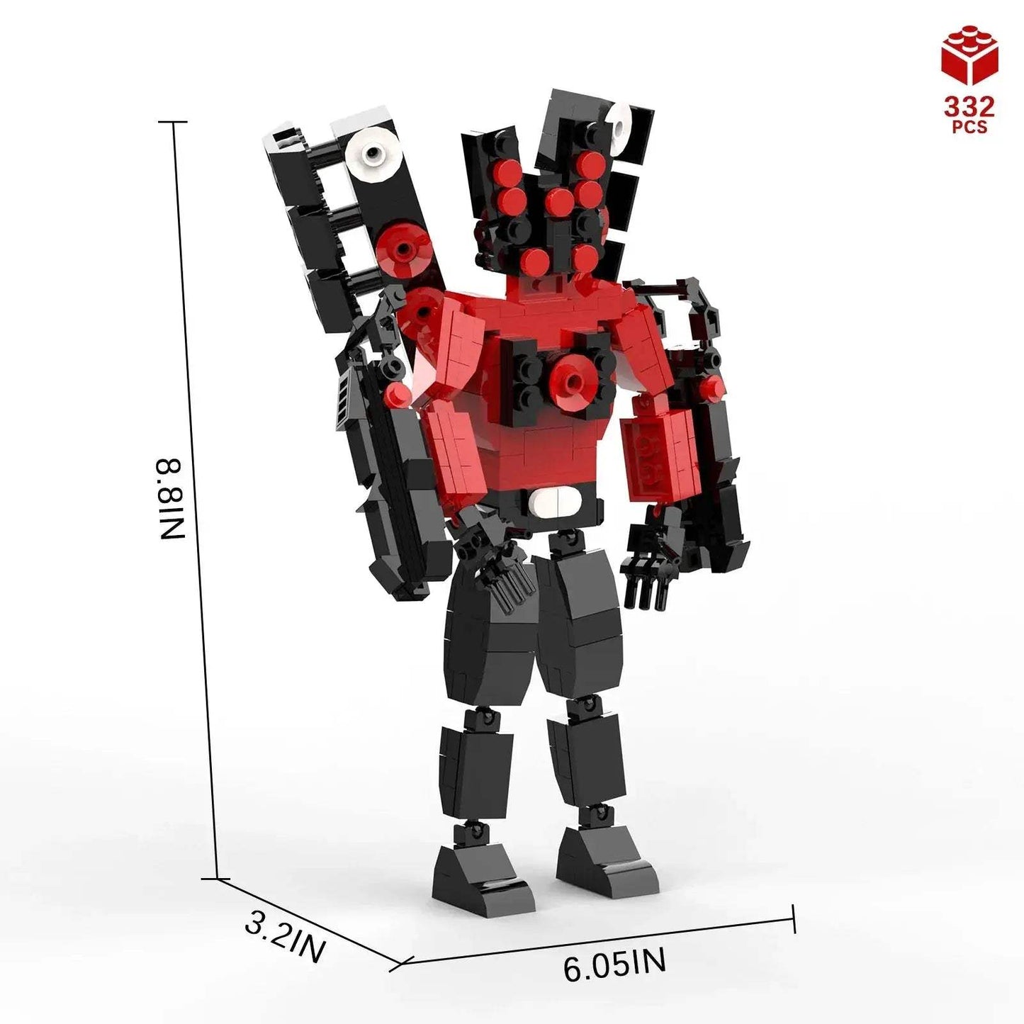 Skibidi Titan Speakerman Building Set For Creative Play - ToylandEU
