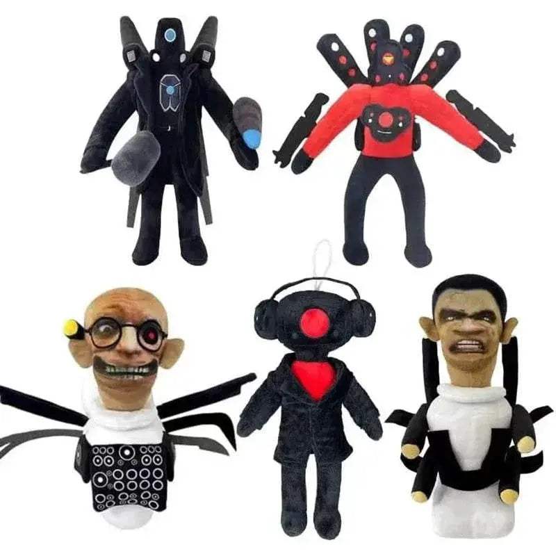  Skibidi Toilet Bosses Plush Toys Christmas Gift for Fans -  ToylandEU™
