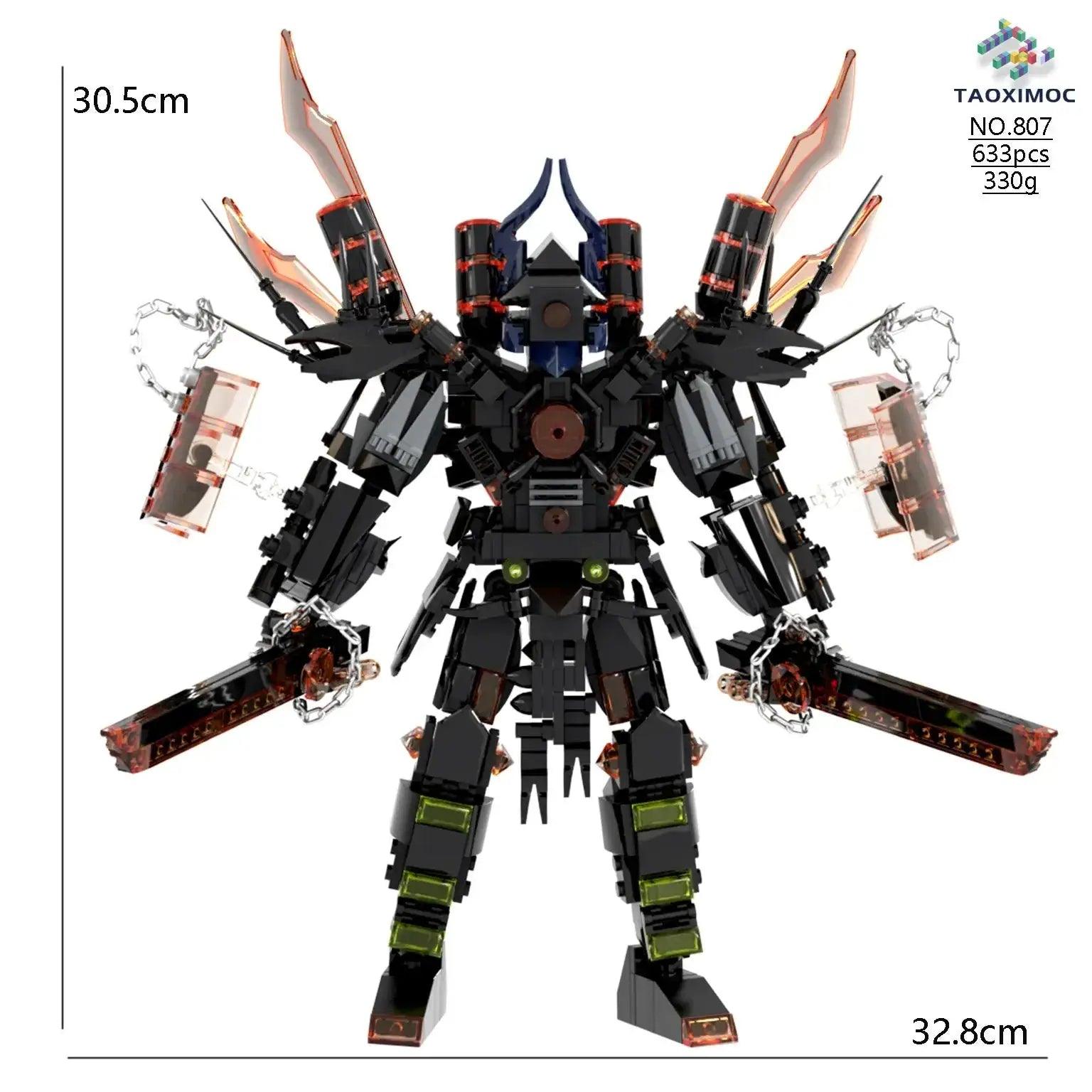  Skibidi Toilet Lego Building Blocks Collectible Figure -  ToylandEU™
