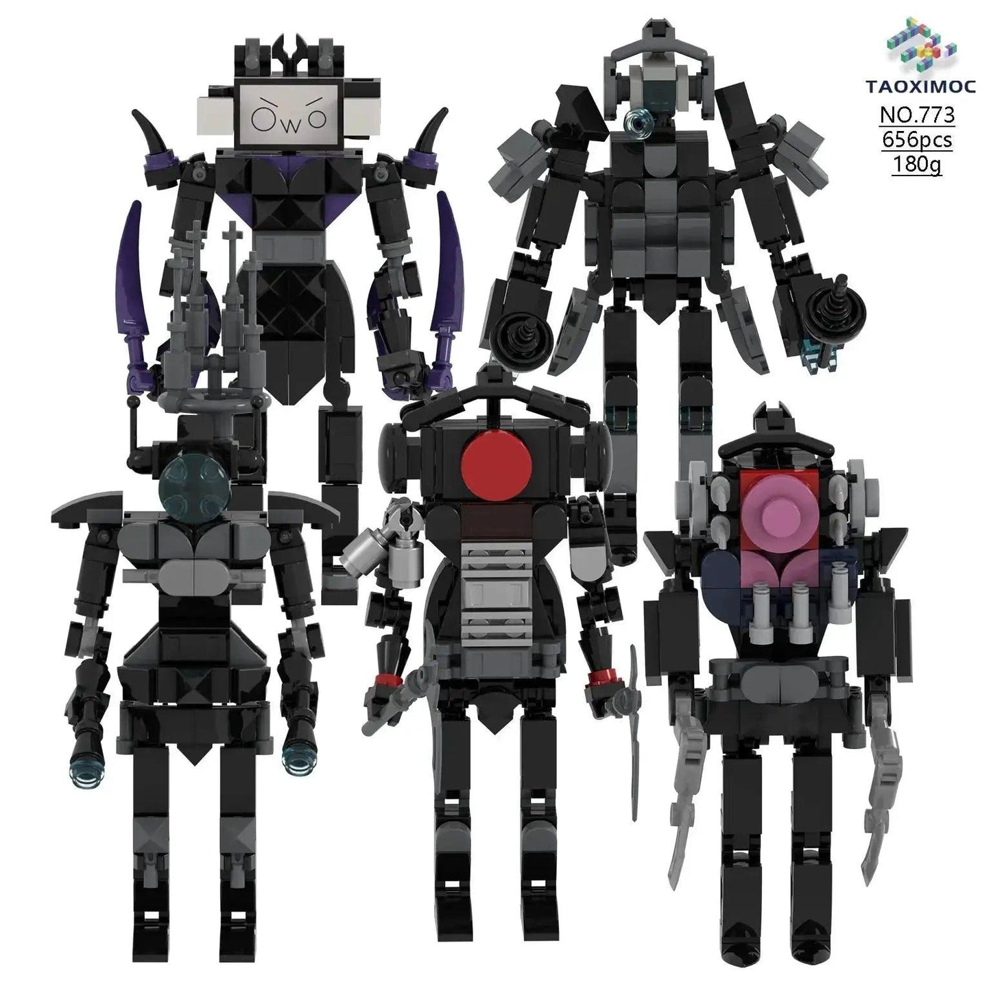  Skibidi Toilet Lego Building Blocks Collectible Figure -  ToylandEU™