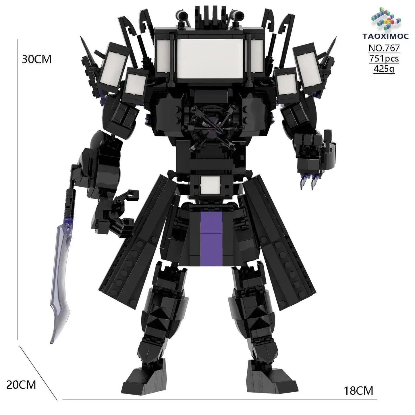  Skibidi Toilet Lego Building Blocks Collectible Figure -  ToylandEU™