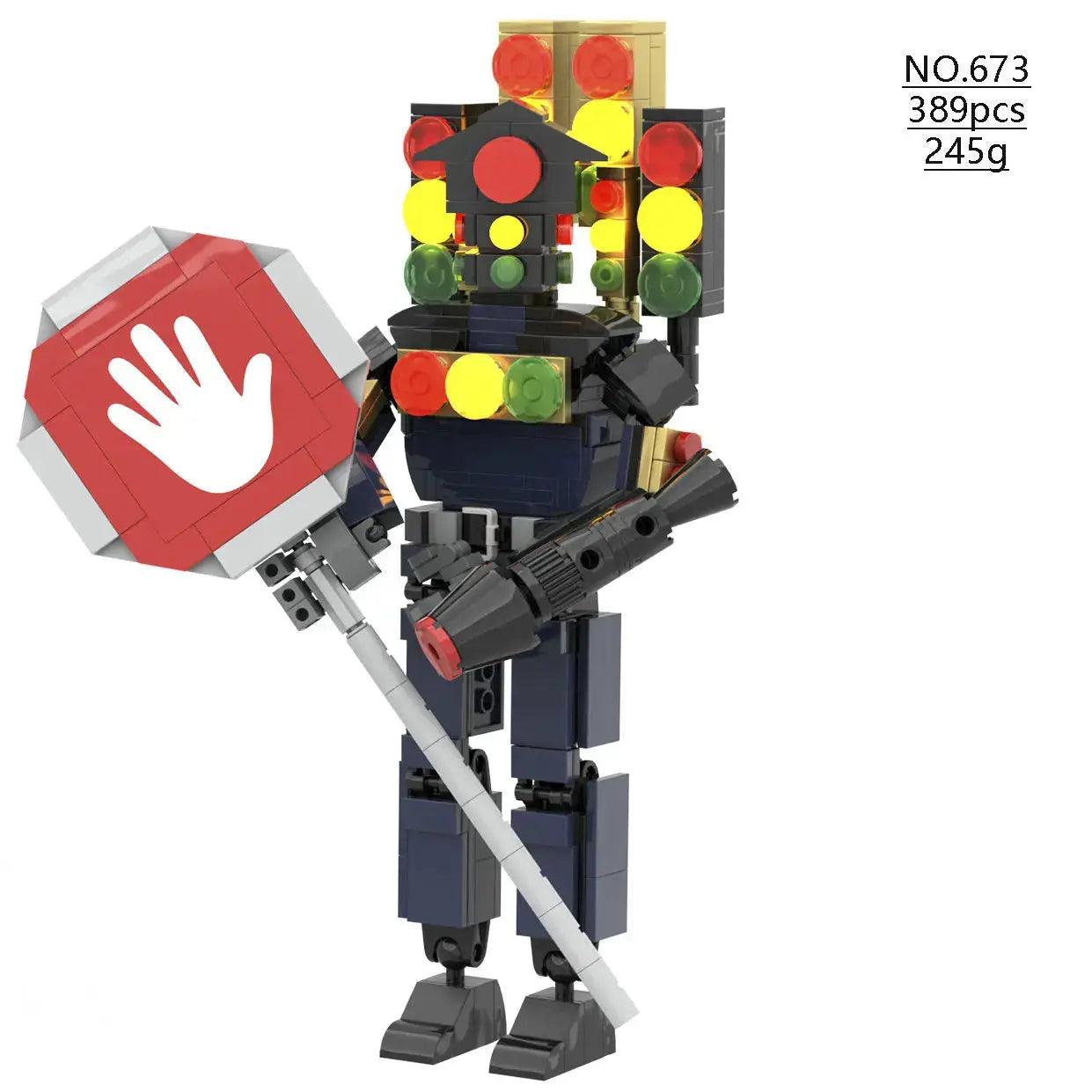  Skibidi Toilet Lego Building Blocks Collectible Figure -  ToylandEU™
