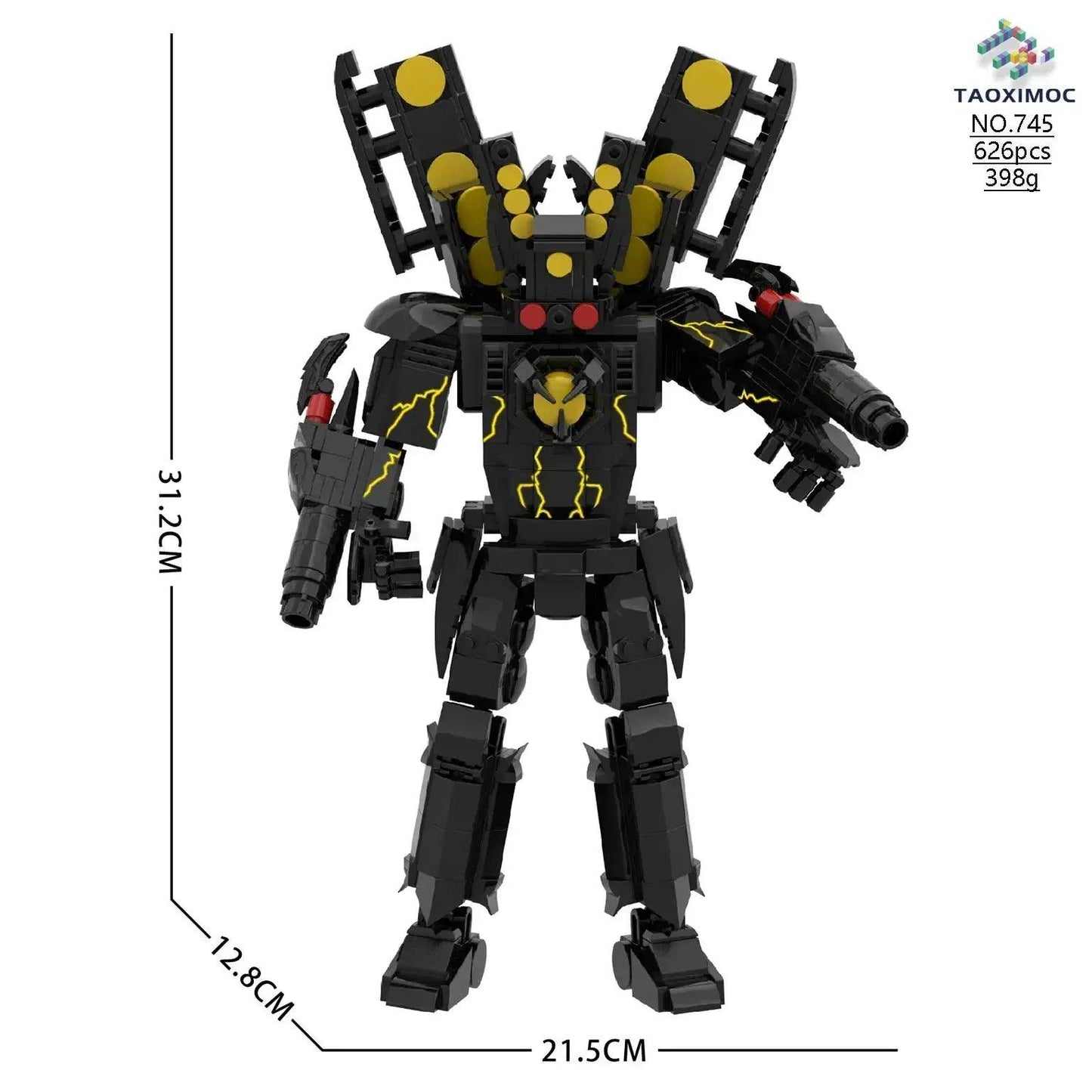 Skibidi Toilet Lego Building Blocks Collectible Figure -  ToylandEU™