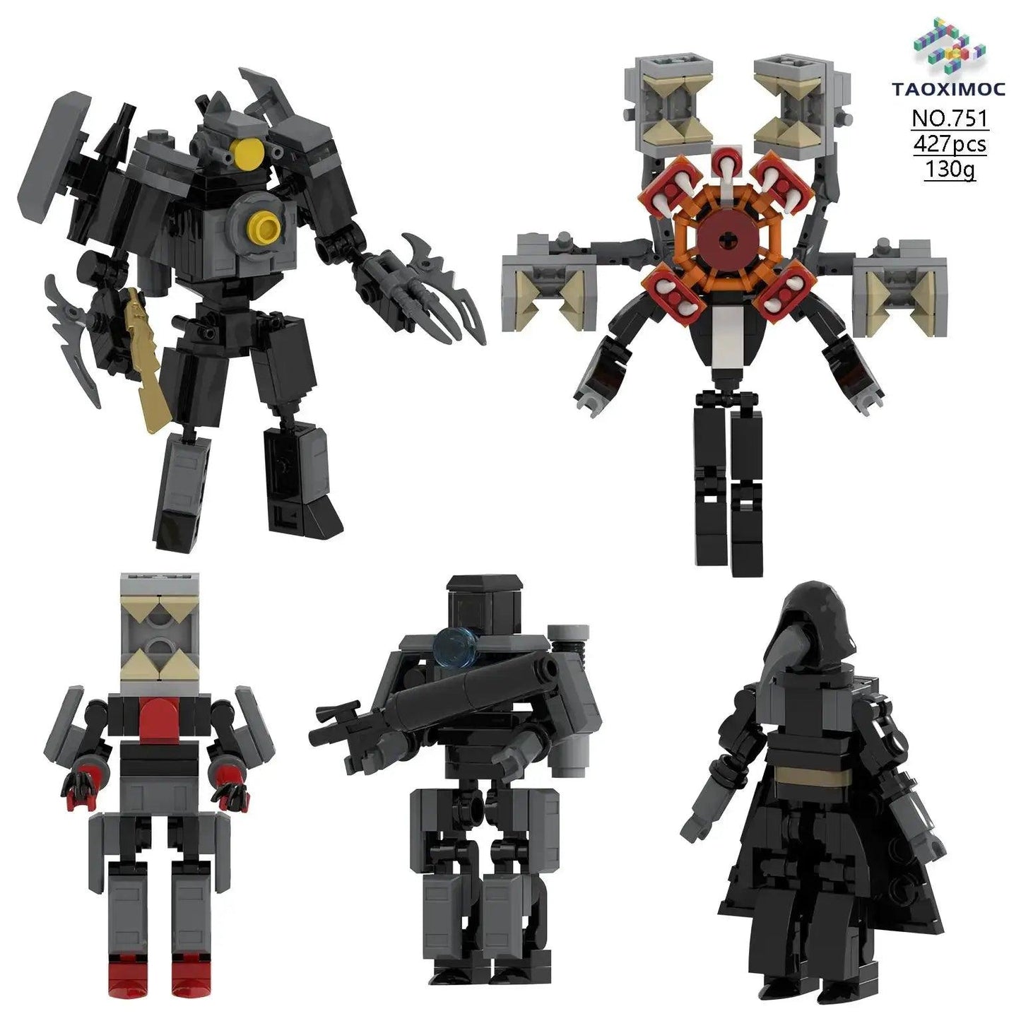  Skibidi Toilet Lego Building Blocks Collectible Figure -  ToylandEU™