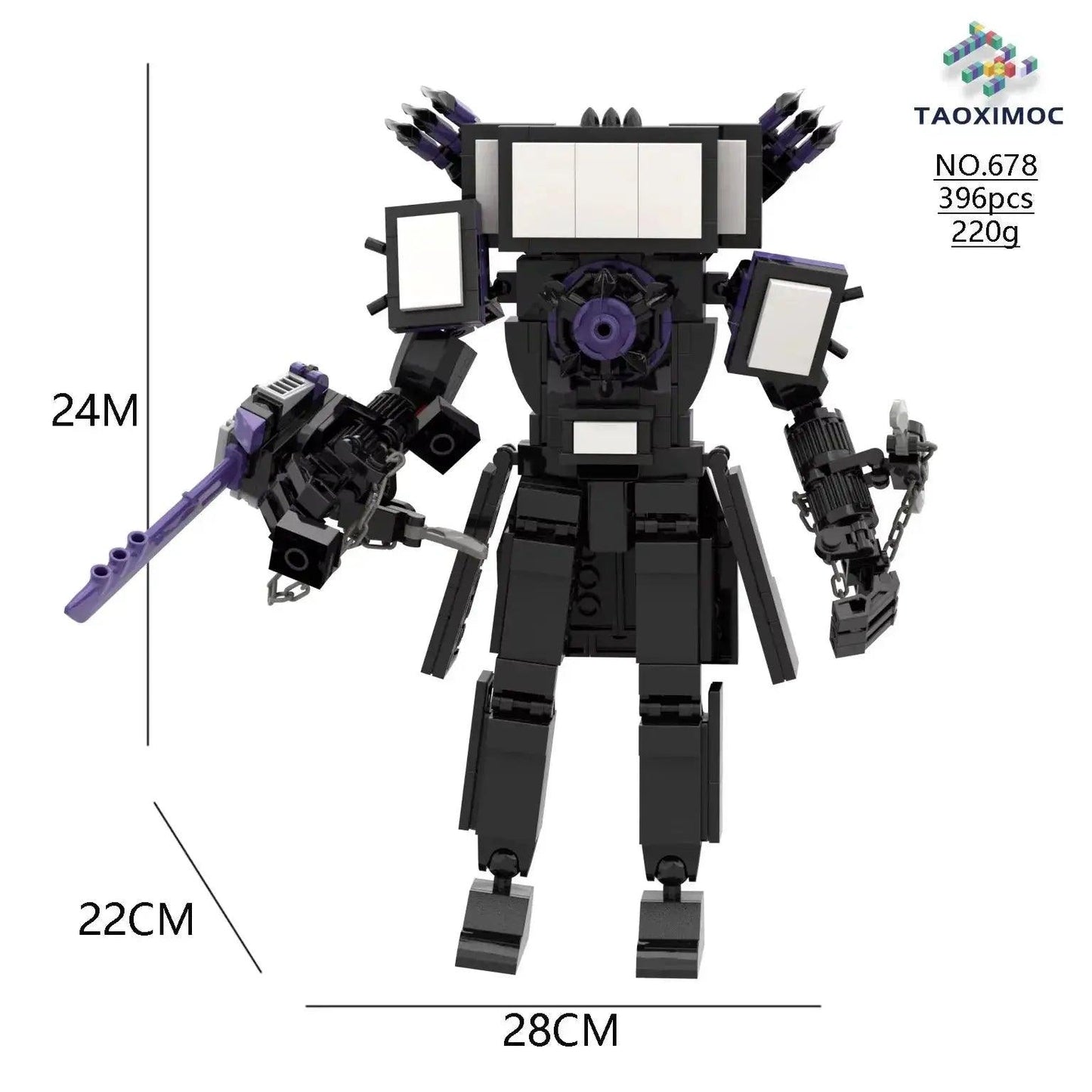  Skibidi Toilet Lego CE Certified Building Blocks Set -  ToylandEU™