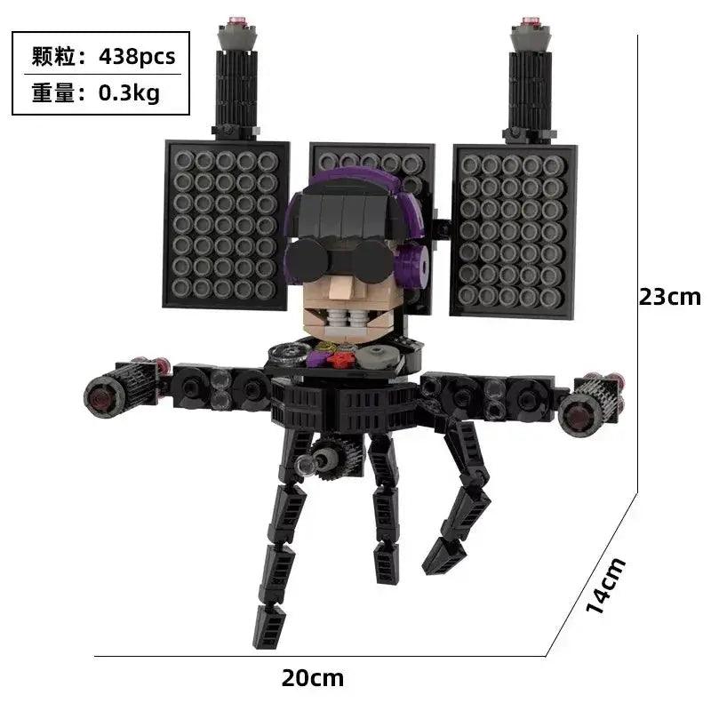  Skibidi Toilet Lego CE Certified Building Blocks Set -  ToylandEU™