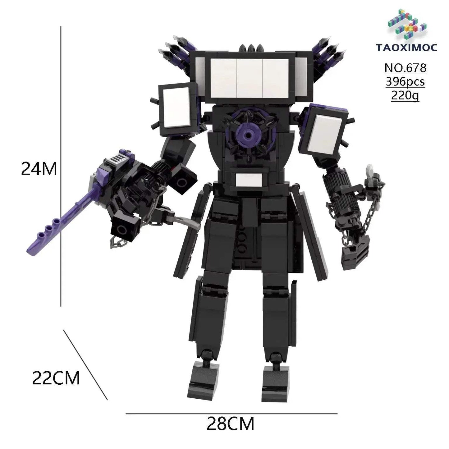 Skibidi Toilet Lego Compatible Building Blocks Set - ToylandEU