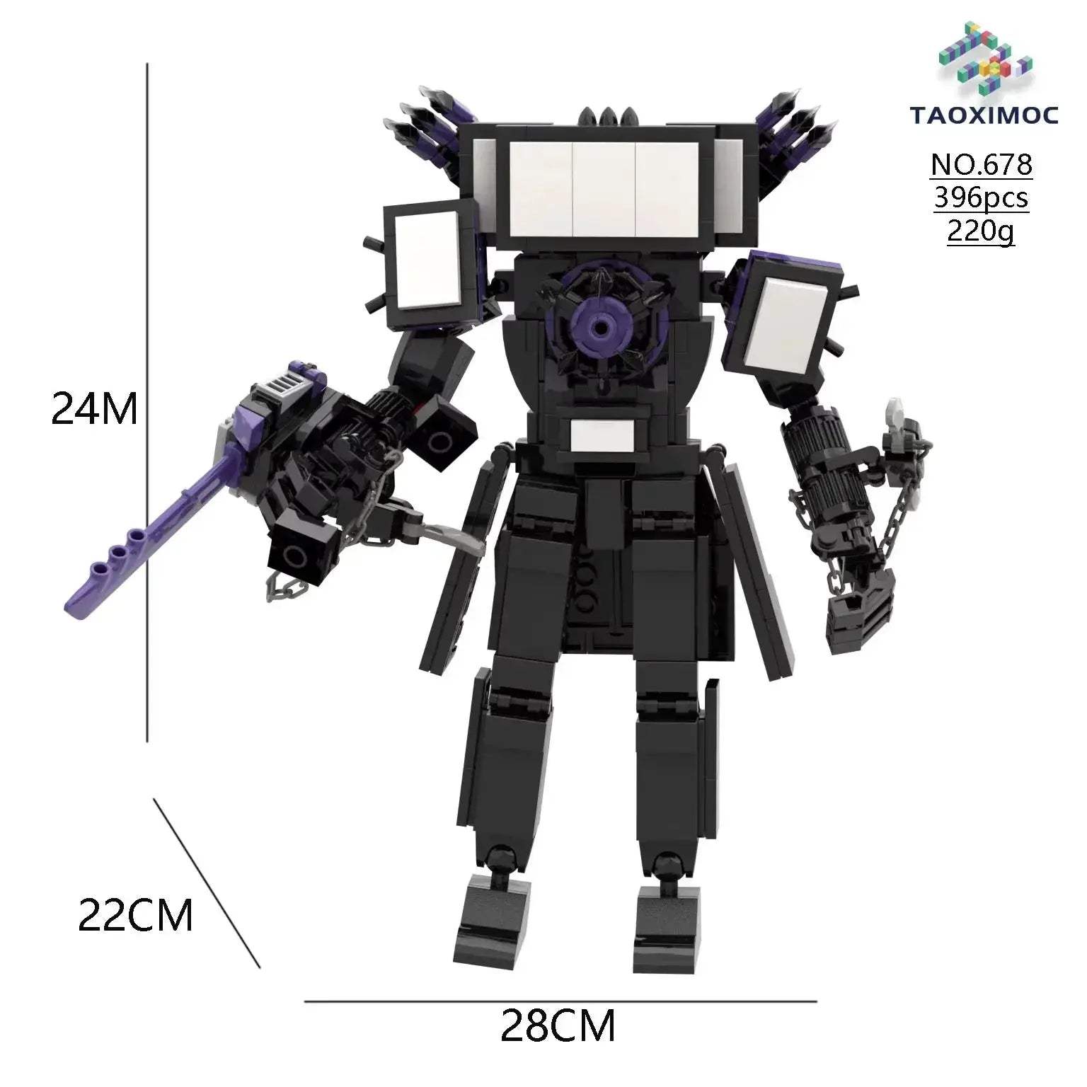 Skibidi Toilet Lego Compatible Building Blocks Set - ToylandEU
