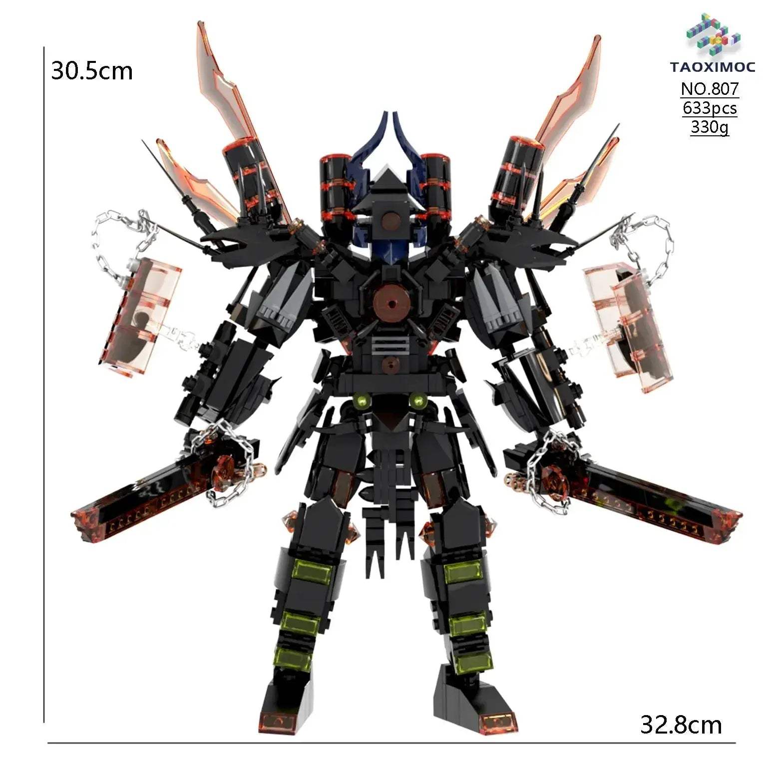 Skibidi Toilet Lego Style Building Blocks Collectible Figure - ToylandEU