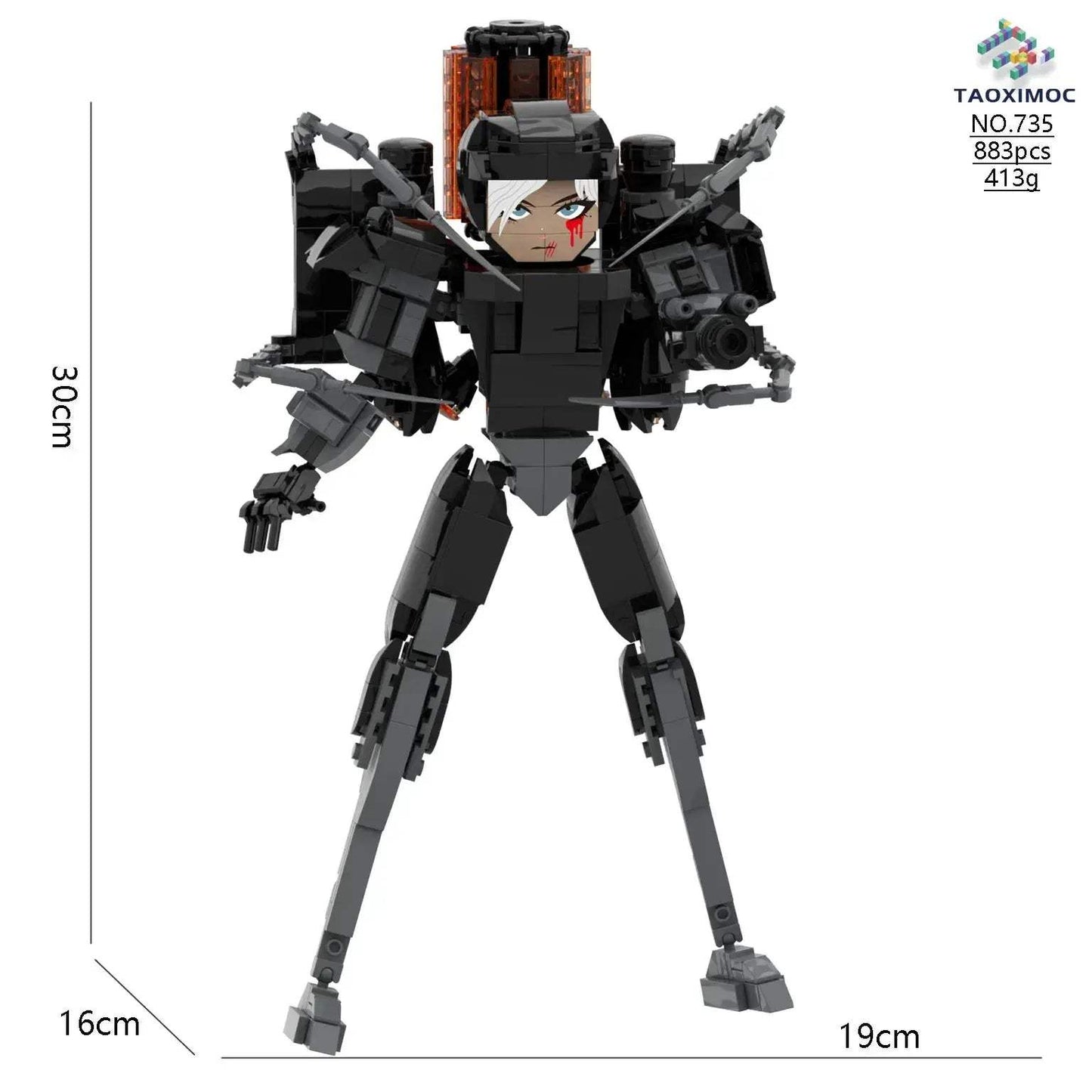 Skibidi Toilet Lego Style Building Blocks Collectible Figure - ToylandEU