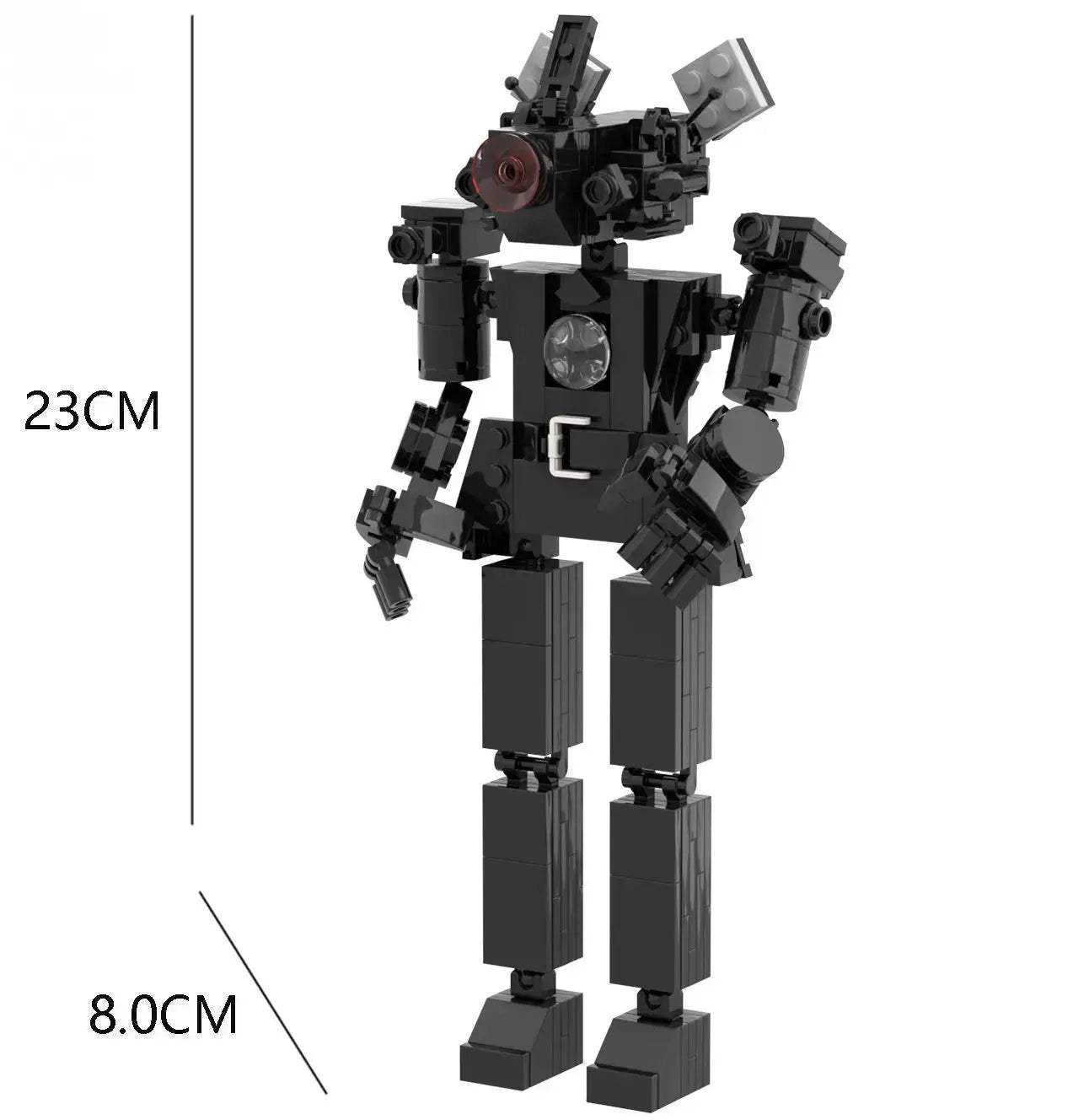 Skibidi Toilet Lego Style Building Blocks Collectible Figure - ToylandEU