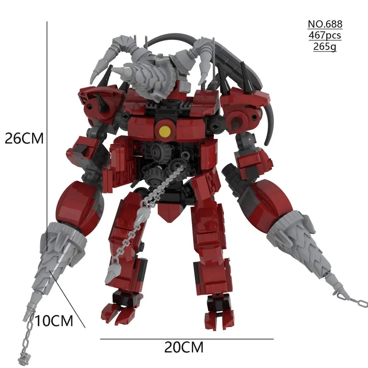 Skibidi Toilet Lego Style Building Blocks Collectible Figure - ToylandEU
