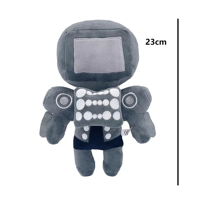 Skibidi Toilet Plush Toy Cameraman Collectible Soft Doll - ToylandEU