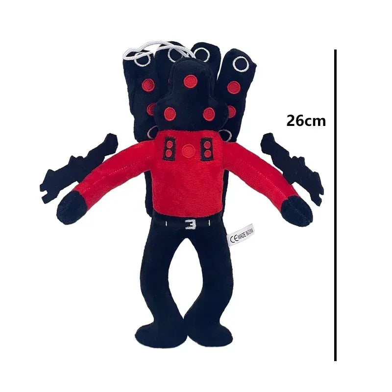 Skibidi Toilet Plush Toy Cameraman Collectible Soft Doll - ToylandEU