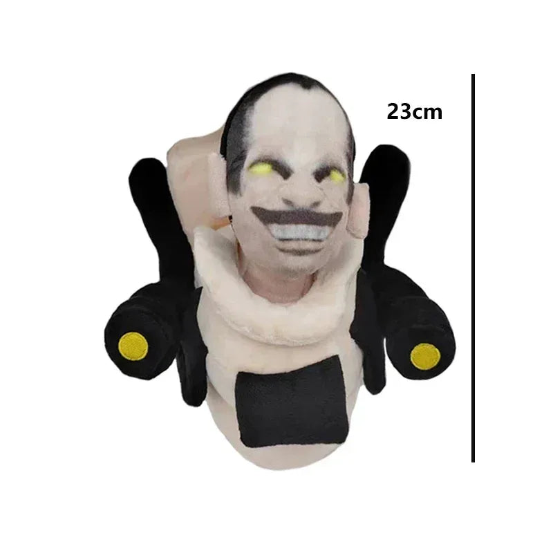 Skibidi Toilet Plush Toy Cameraman Collectible Soft Doll - ToylandEU