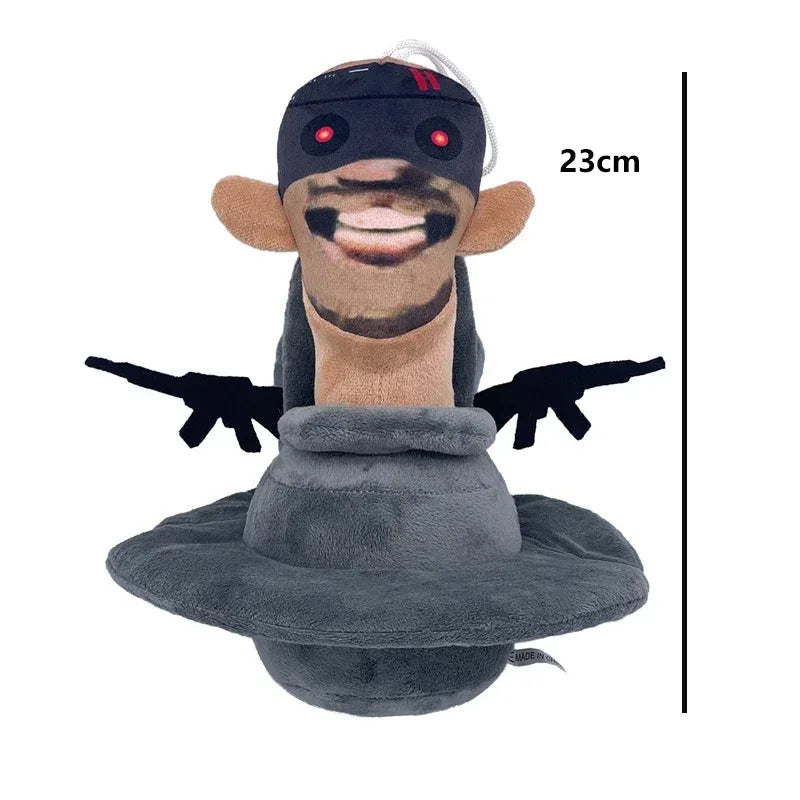 Skibidi Toilet Plush Toy Cameraman Collectible Soft Doll - ToylandEU