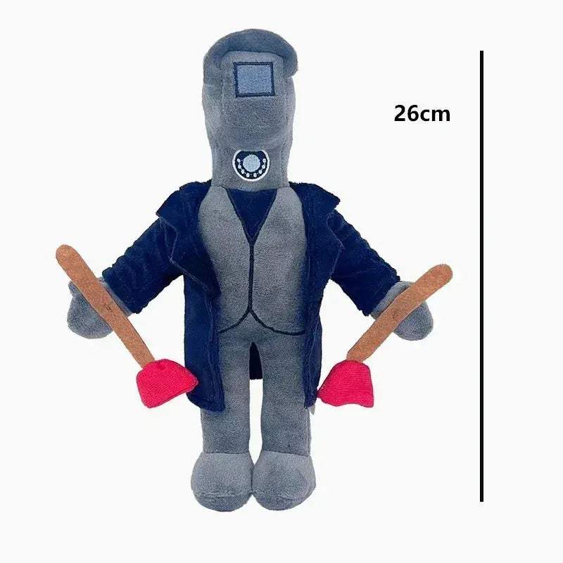  Skibidi Toilet Plush Toy Collectible Soft Doll -  ToylandEU™