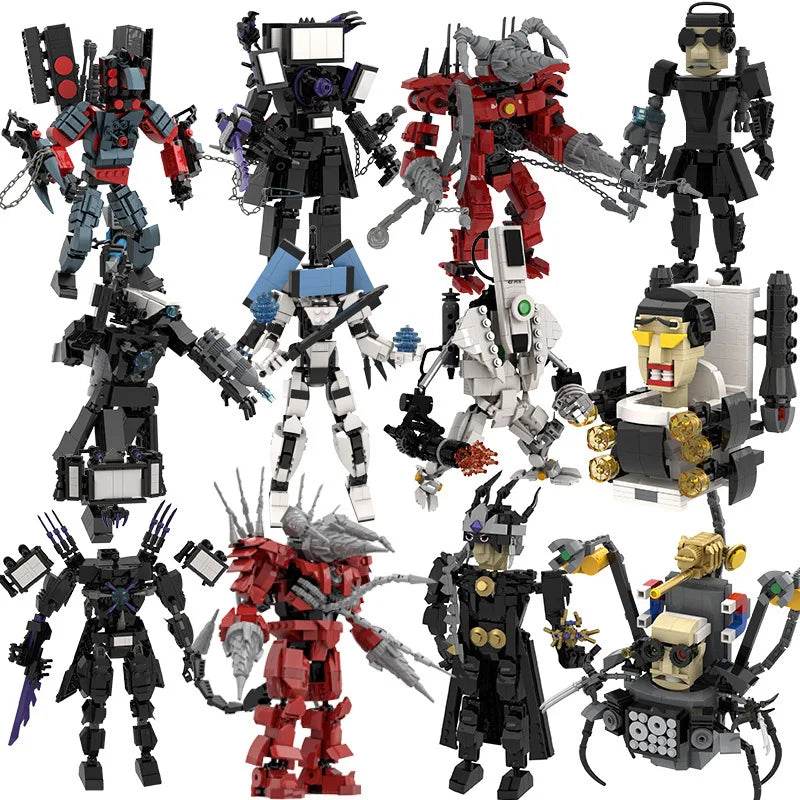 Skibidi Toilet Titan TV Man Speakerman Horror Game Doll Model - ToylandEU