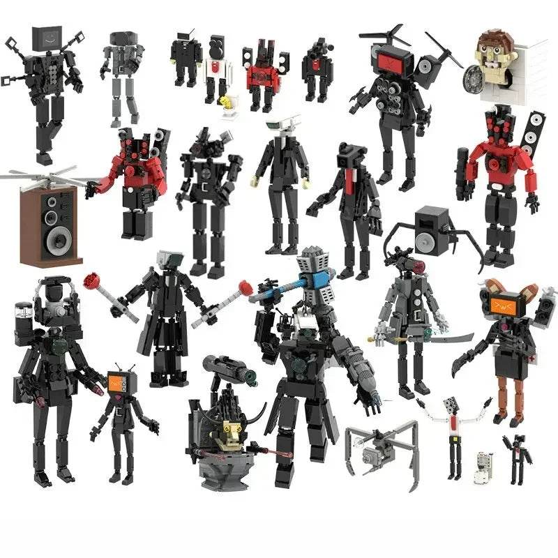 Skibidi Toilet Titan TV Man Speakerman Horror Game Doll Model - ToylandEU