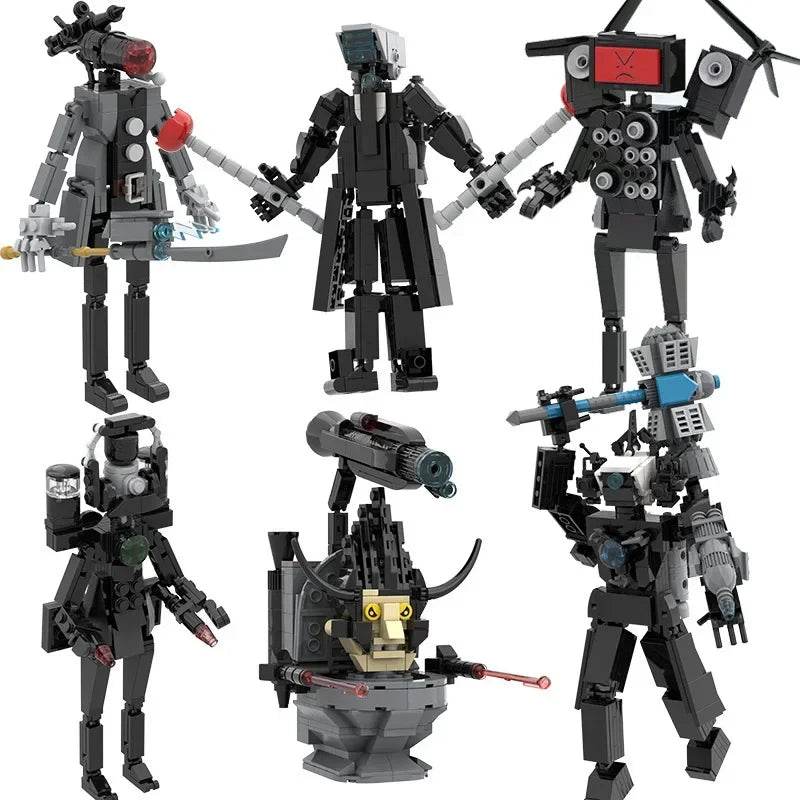 Skibidi Toilet Titan TV Man Speakerman Horror Game Doll Model - ToylandEU