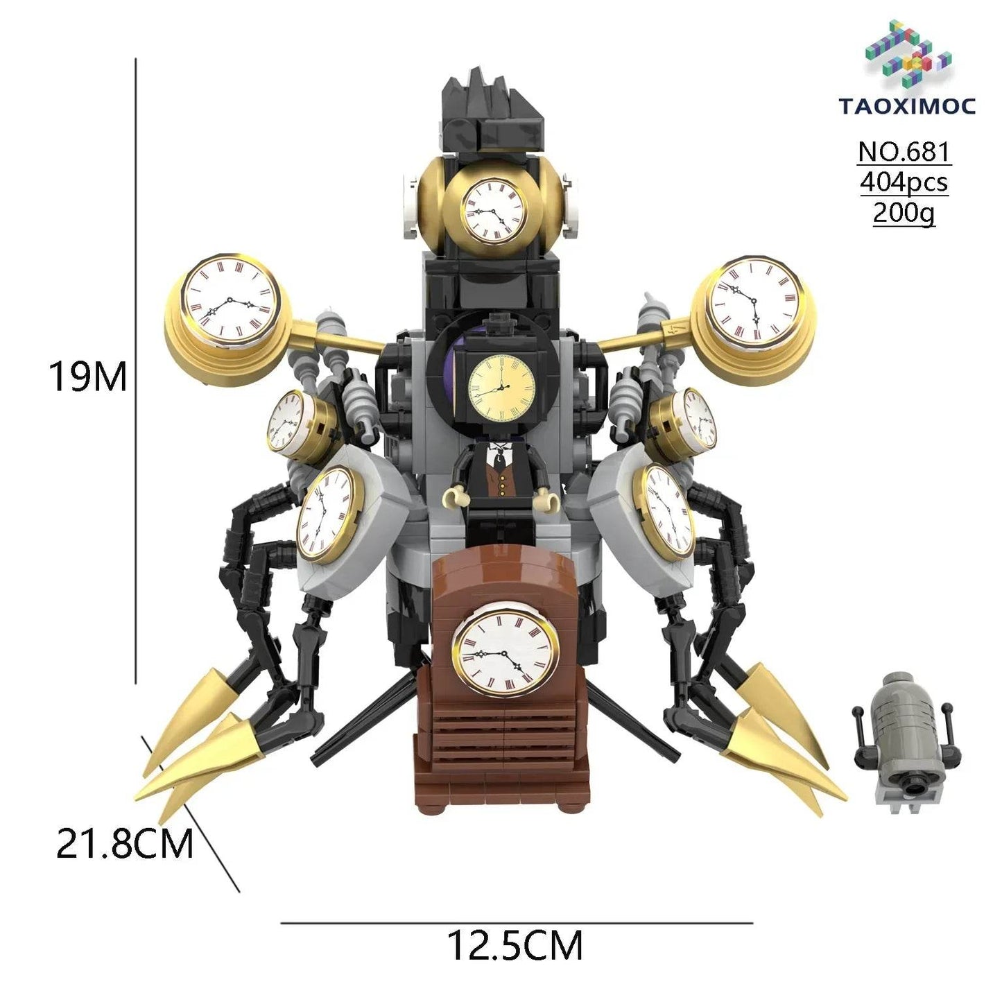 Skibidi Toilet Titan TV Man Speakerman Horror Game Doll Model - ToylandEU