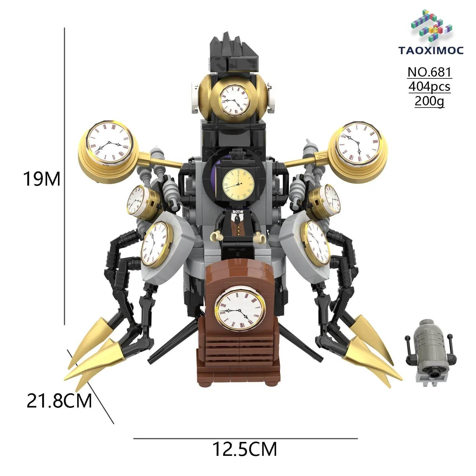 Skibidi Toilet Titan TV Man Speakerman Horror Game Doll Model - ToylandEU
