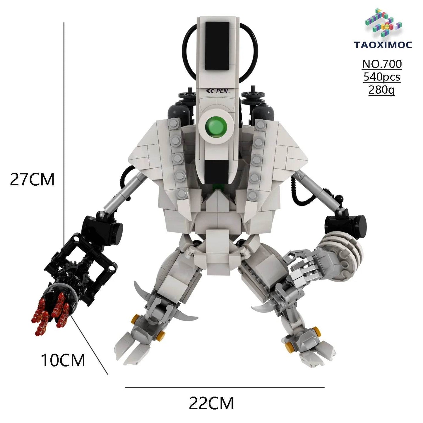 Skibidi Toilet Titan TV Man Speakerman Horror Game Doll Model - ToylandEU