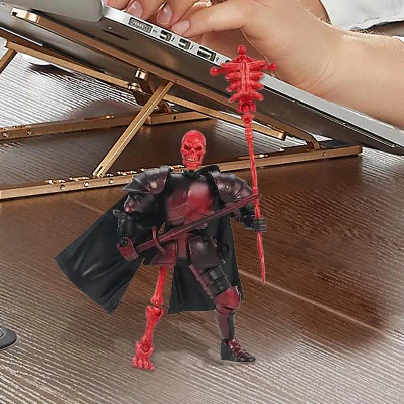 Skull Action Figure Multi-Jointed Cool Design For Desktop - ToylandEU