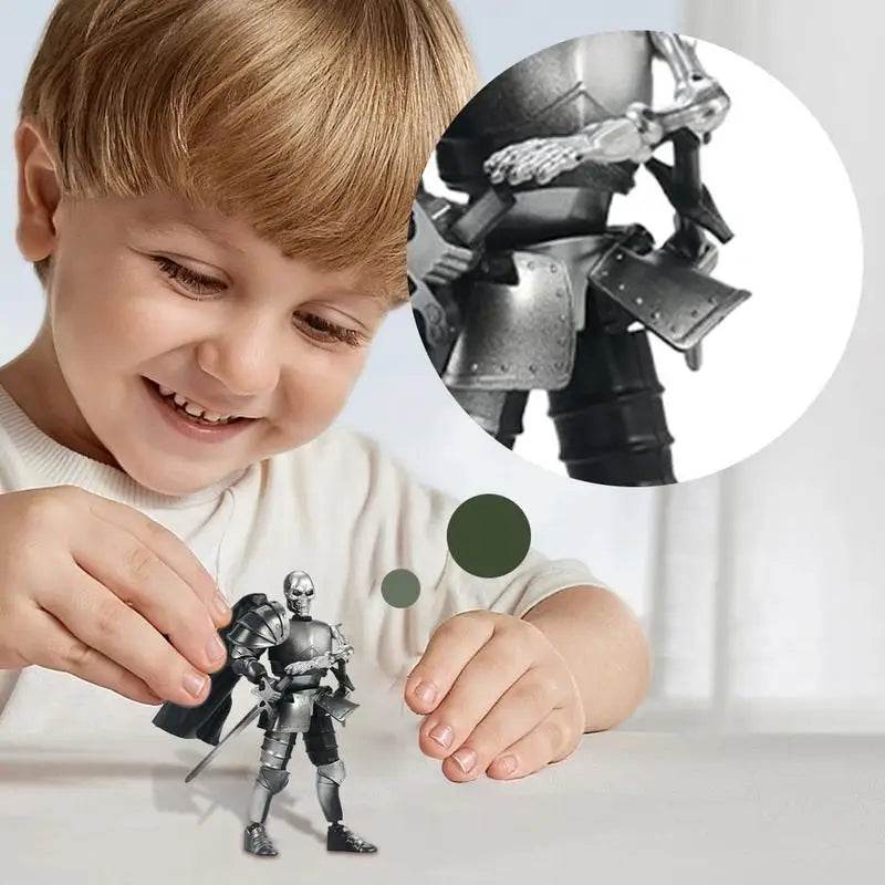 Skull Action Figure Multi-Jointed Cool Design For Desktop - ToylandEU