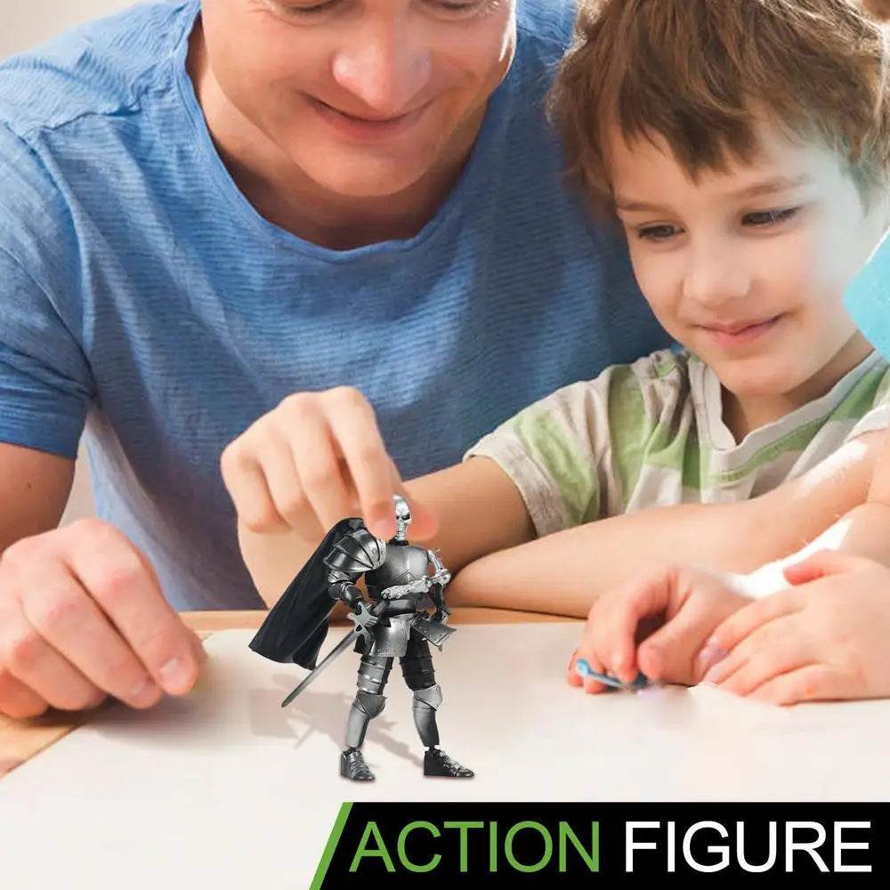 Skull Action Figure Multi-Jointed Cool Design For Desktop - ToylandEU