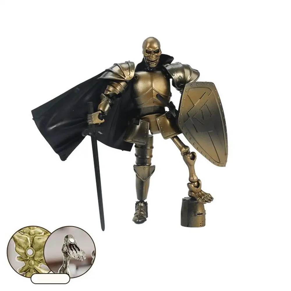Skull Action Figure Multi-Jointed Cool Design For Desktop - ToylandEU