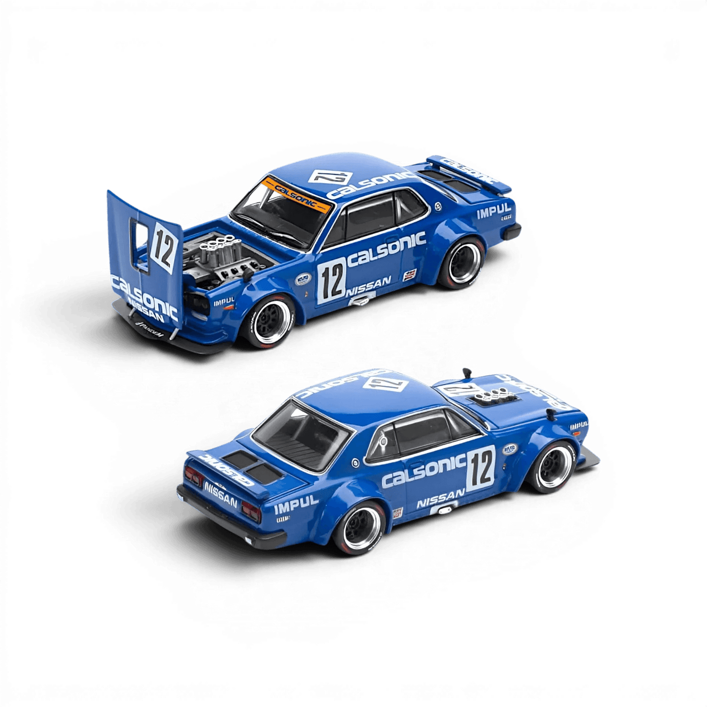 Skyline GTR Diecast 164 Scale Hakosuka Calsonic Blue