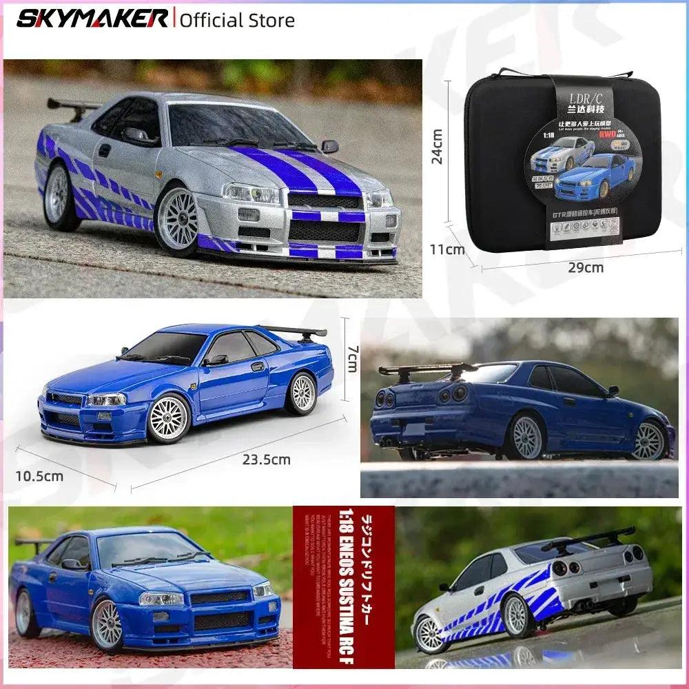  Skymaker RC Drift Car Gyro RWD Stabilized Alloy Body -  ToylandEU™
