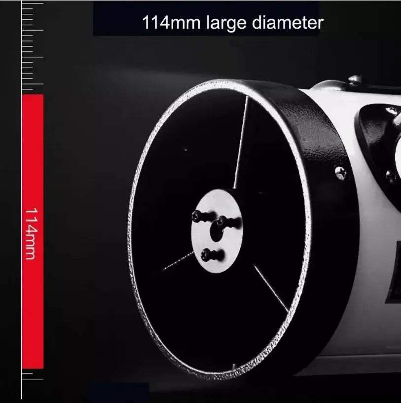 Skyoptikst Equatorial Telescope 114mm 1000x High Power - ToylandEU