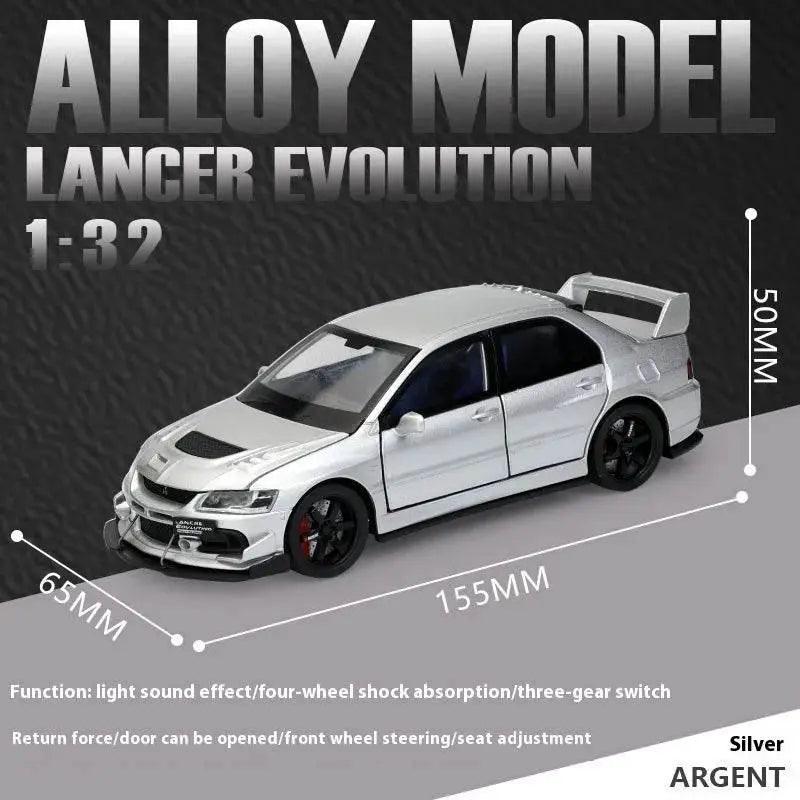  Sleek Lancer Evolution IX 1to32 Diecast Car Toyland EU -  ToylandEU™