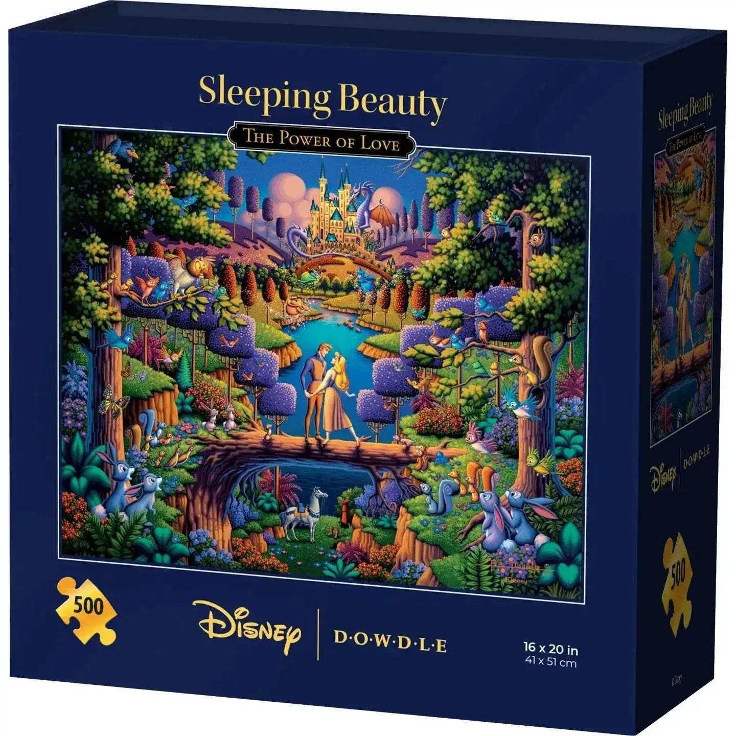 Sleeping Beauty The Power of Love 500 Piece Jigsaw Puzzle Disney x Dowdle - ToylandEU