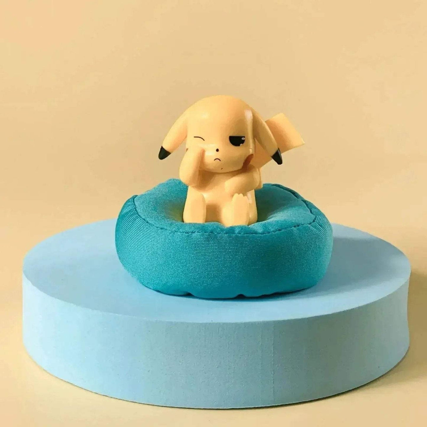 Sleeping Pokémon Figurines Set Featuring Pikachu, Bulbasaur, Charmander - ToylandEU