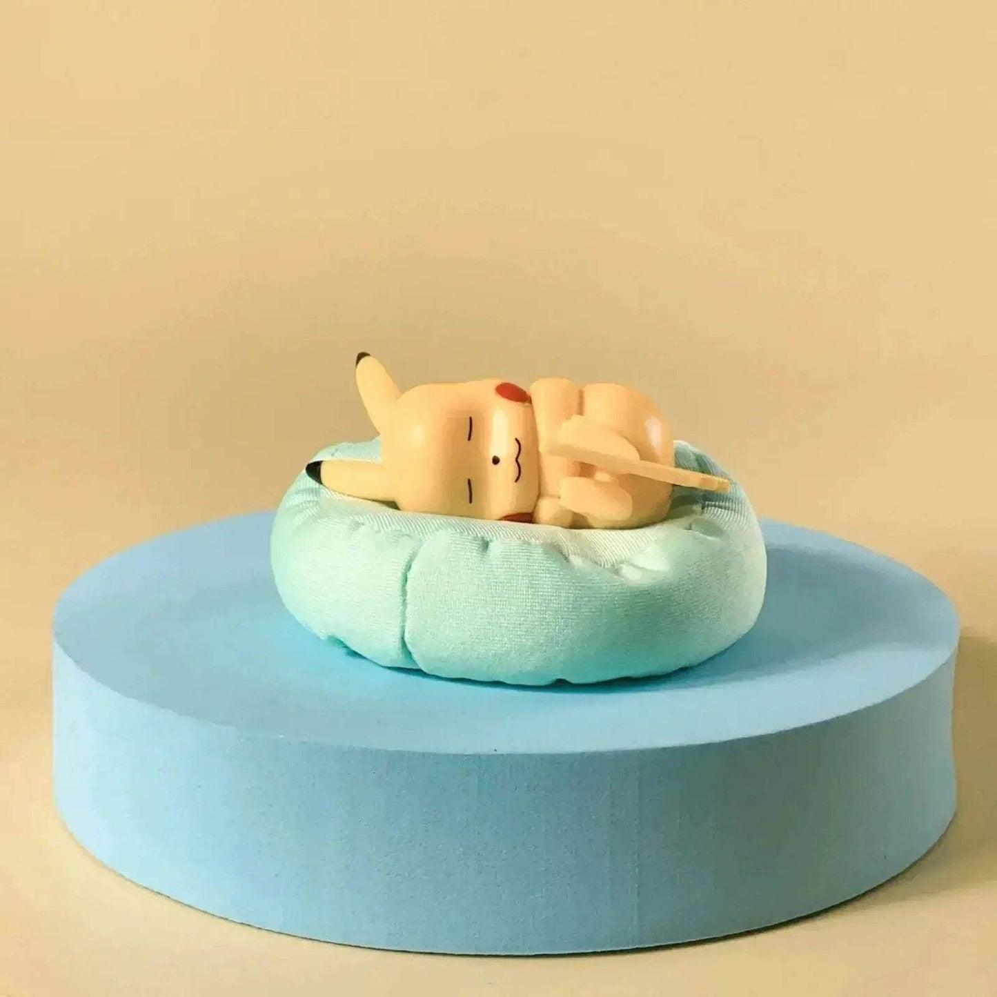 Sleeping Pokémon Figurines Set Featuring Pikachu, Bulbasaur, Charmander - ToylandEU