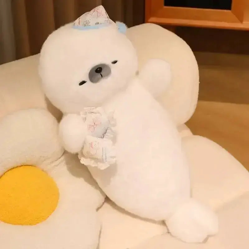 Sleeping Seal Kawaii Plush Toy Pillow Gift For Kids - ToylandEU
