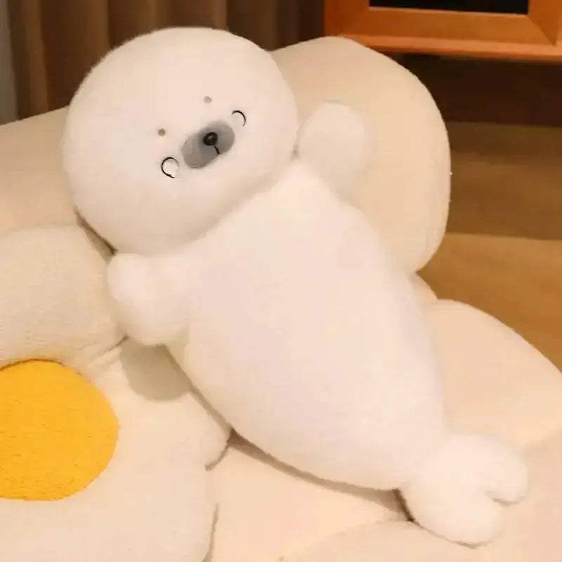 Sleeping Seal Kawaii Plush Toy Pillow Gift For Kids - ToylandEU