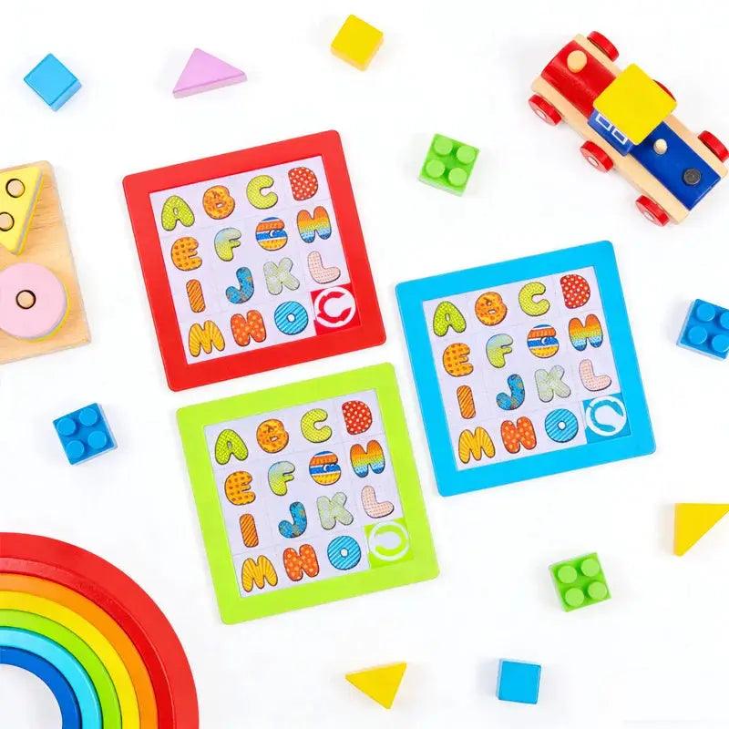  Slide Puzzle Educational Toy Brain Teaser IQ Boost -  ToylandEU™