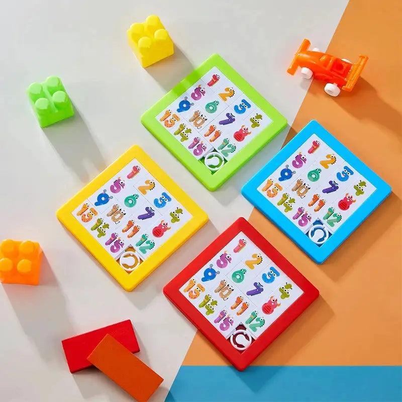  Slide Puzzle Educational Toy Brain Teaser IQ Boost -  ToylandEU™